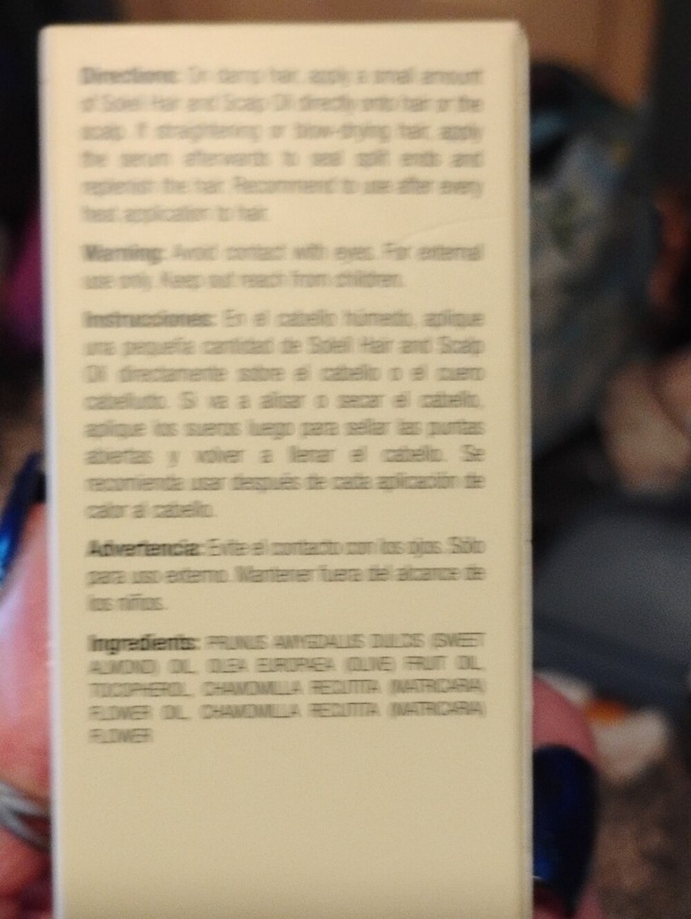 Soleil Chamomile Balance Hair & Scalp Oil - $199 Exp4/29 - Picture 4 of 4
